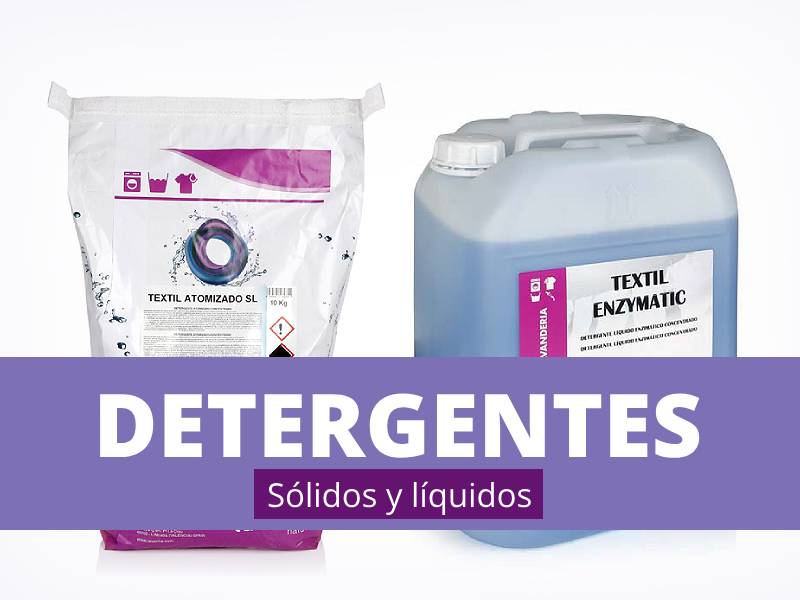 detergentes lavanderias